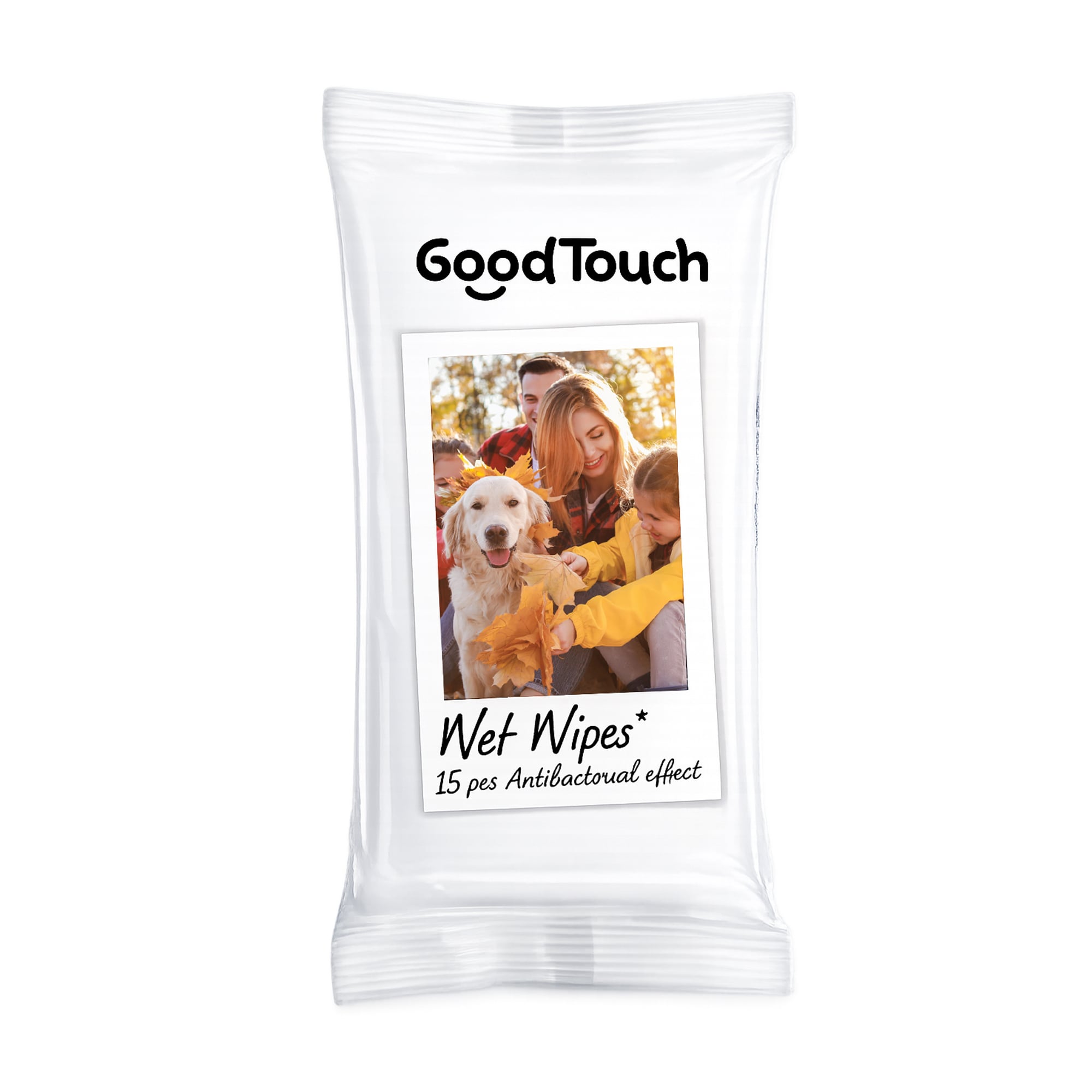 Вологі серветки Good Touch Antibacterial, 15 шт